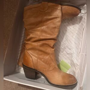 Aldo camel colored boots. Gently worn.